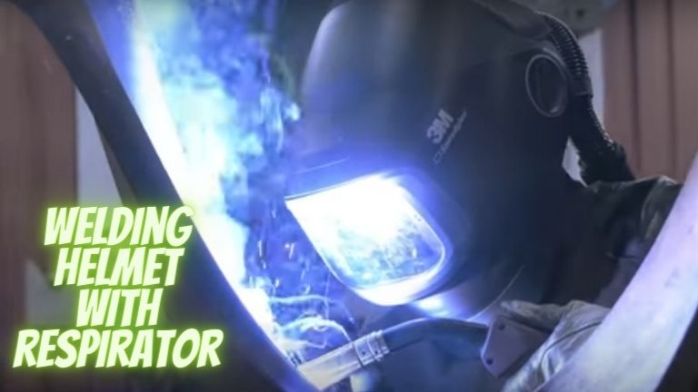welding hood with respirator