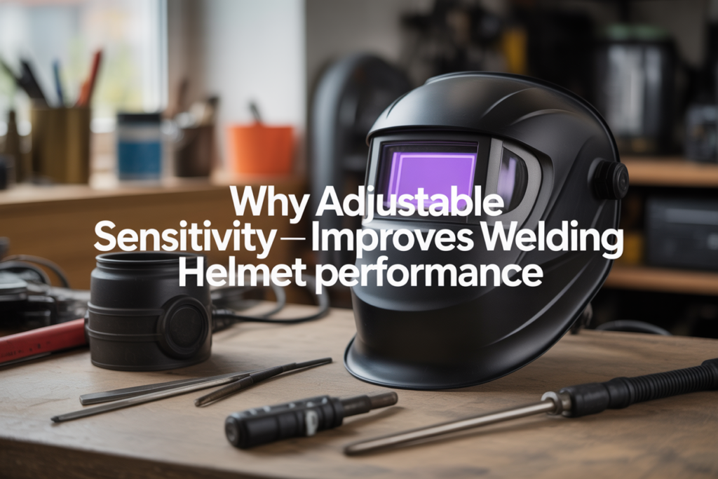Why Adjustable Sensitivity Improves Welding Helmet Performance
